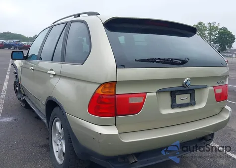 2002 BMW X5 3.0I из США, поврежденный, VIN 5UXFA53552LP57617